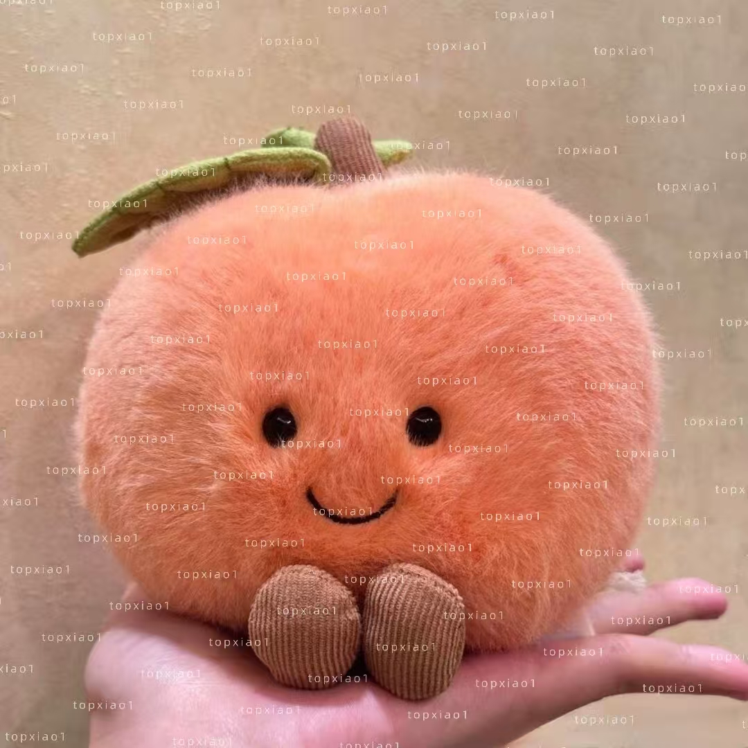 Dolls Amuseables Peach Plush Doll Amuseables Peach Stuffed Toy Peach doll plush toy gift with tags