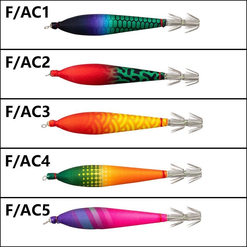 Baits Lures Yamashita squid hook drum blowing cloth roll luminous 490 light cuttlefish false bait imported from Japan 230508