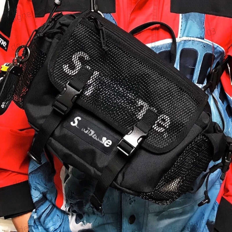 Supremely Backpack Designer Bag Luxury Bag Chest Bag Unisex Single Universal Crossbody Skateboarding Cycling Casual Sports Waist Sac Shoulder Bag