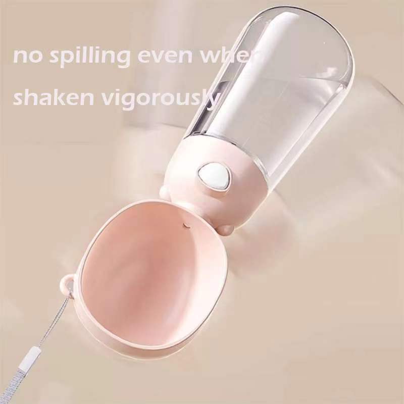 free shipping Portable water dispenser pet dogs to go and drink water, accompanied by a cup outdoor drinking, convenient for free drinking when going 