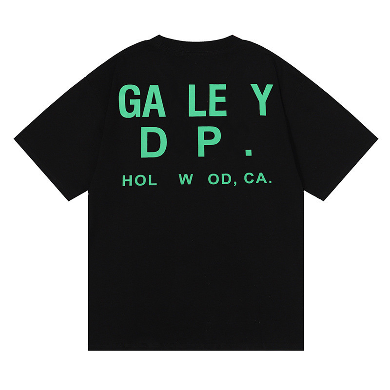 Designer Hip Hop Mens Womens Shirt Crew Neck Slim Tshirts Homme Gallrey Printed Department Short Sleeves Cotton Casual Trendy Summer Men Pullover Deptly Tee Shirts
