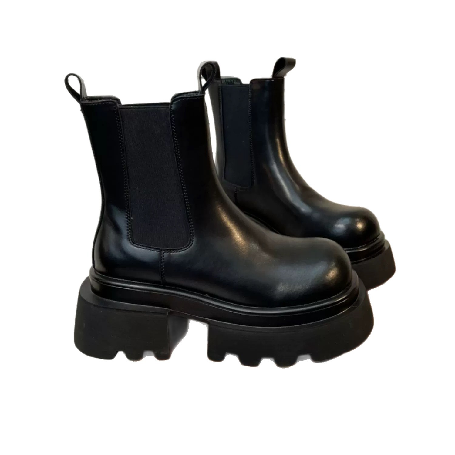 hot Designer shoes free shipping Boots Thick soled Martin boots women height increasing chimney boots with fleece short boots