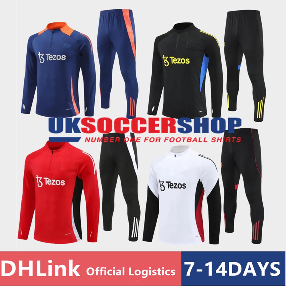 25/26 man unite CUNHA football Tracksuits chandal manchesteers unted soccer training MBEUMO HOJLUND MARTINEZ CASEMIRO MAINOO MOUNT B. FERNANES jacket men kids kit