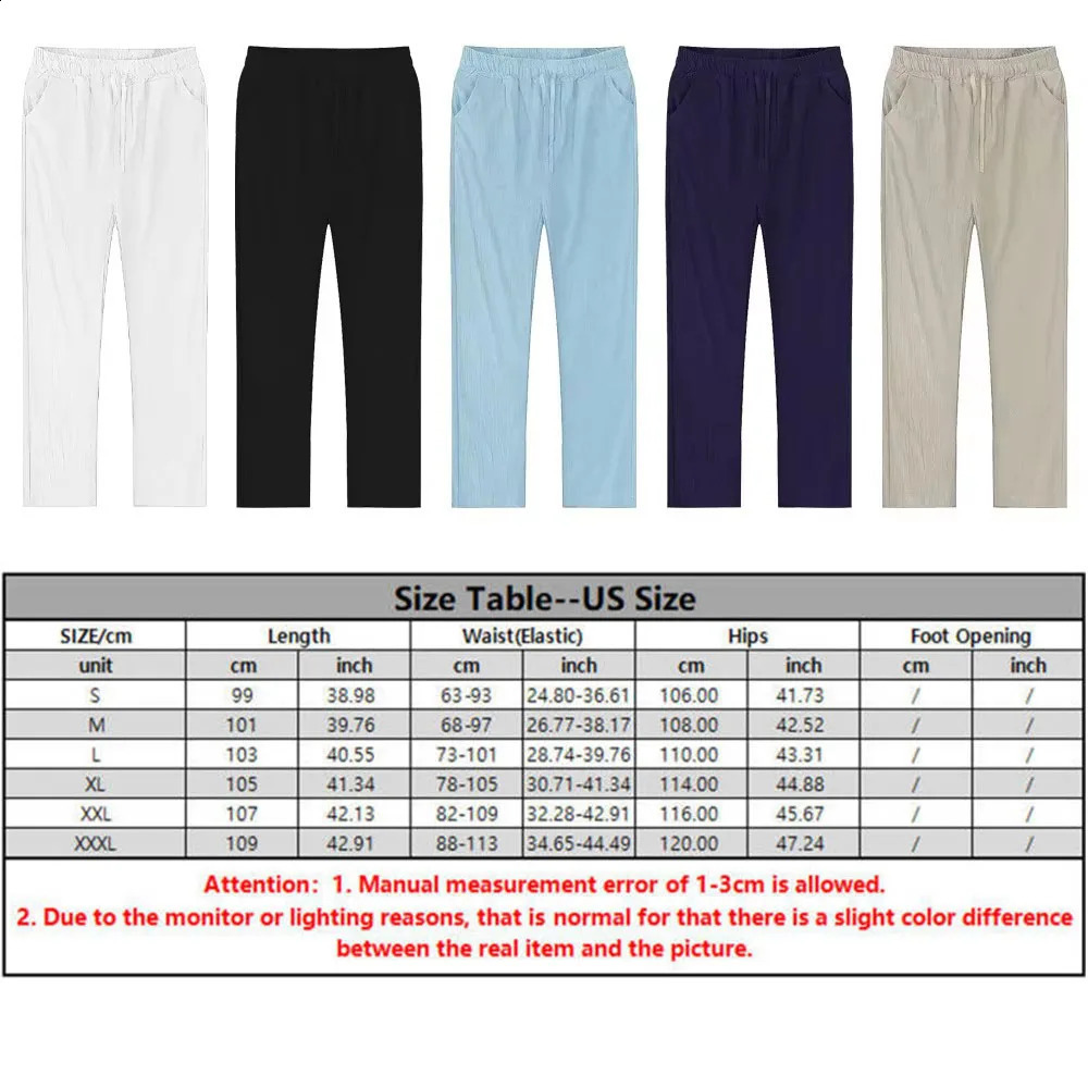 2-piece mens cotton linen shirt and pants set suitable for mens beach wear solid color shirts sports pants Hawaii vacation 250422