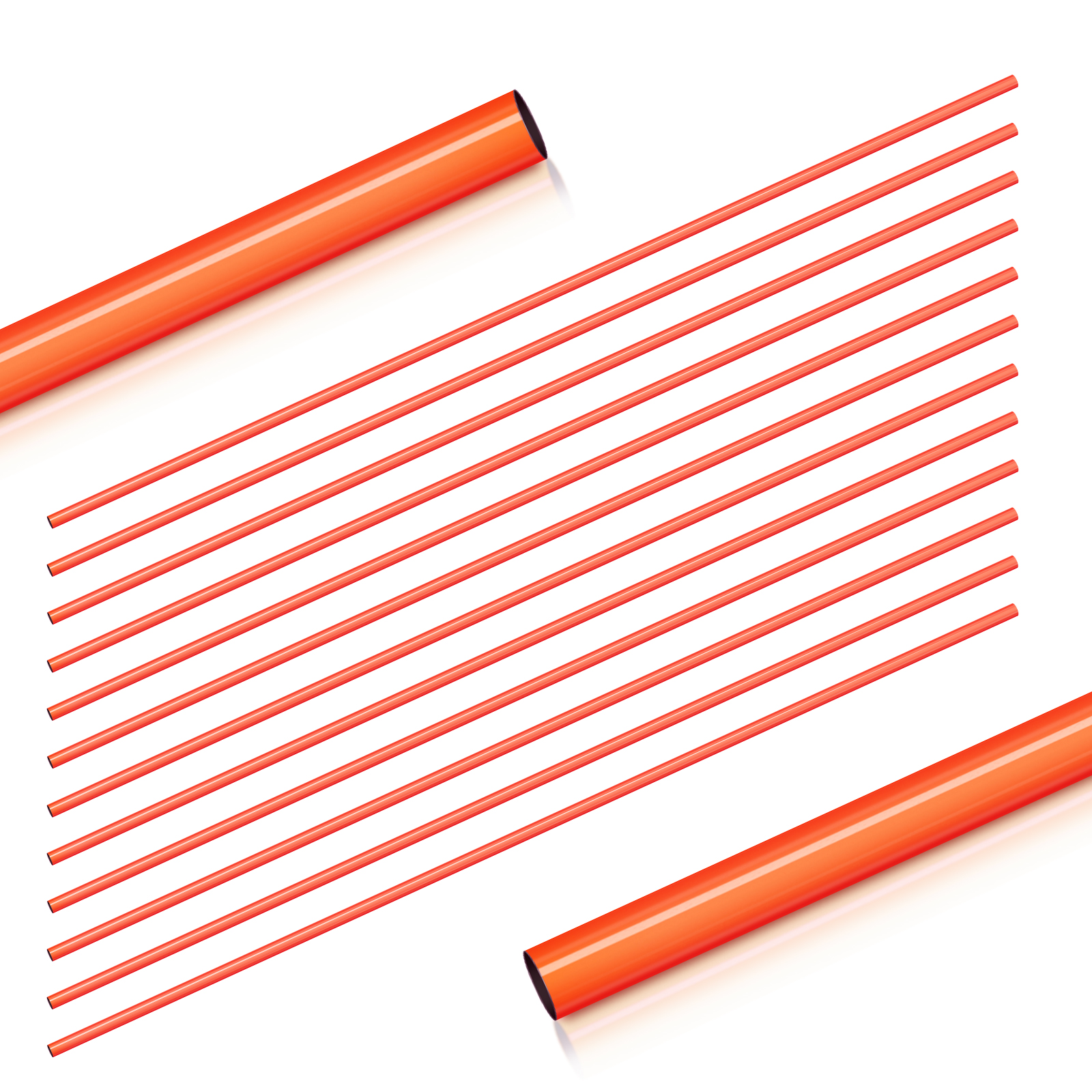 Carbon Shaft DIY 12Pcs 31-inch +/-.003 Straightness Spine 400 Pure Carbon Arrow Shaft Arrows Hunting Shooting Shaft Can Be Customized
