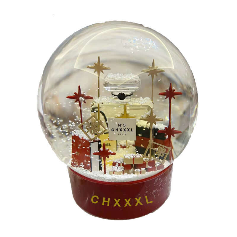 CH XXXL Little Fragrance Crystal Ball 2025 Double C Christmas Snowflake Exclusive VIP Gift Limited Edition Nair's Original Packaging