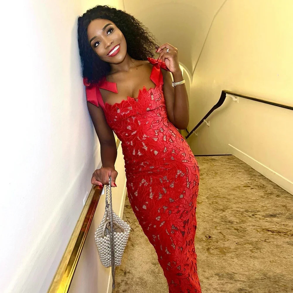 Oligai Womens Elegant Evening Party Dress Sexy Floral Red Christmas Dress Bow Maxi Spaghetti Strap Date Night Dress 251128