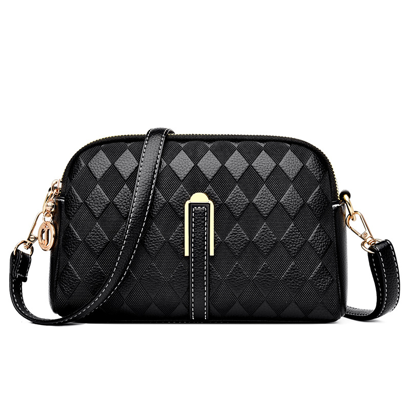 Premium Textured Shell-Inspired Shoulder Bag for Women - 2025 Spring Casual Korean Chic Crossbody Purse & Wallet Organizer