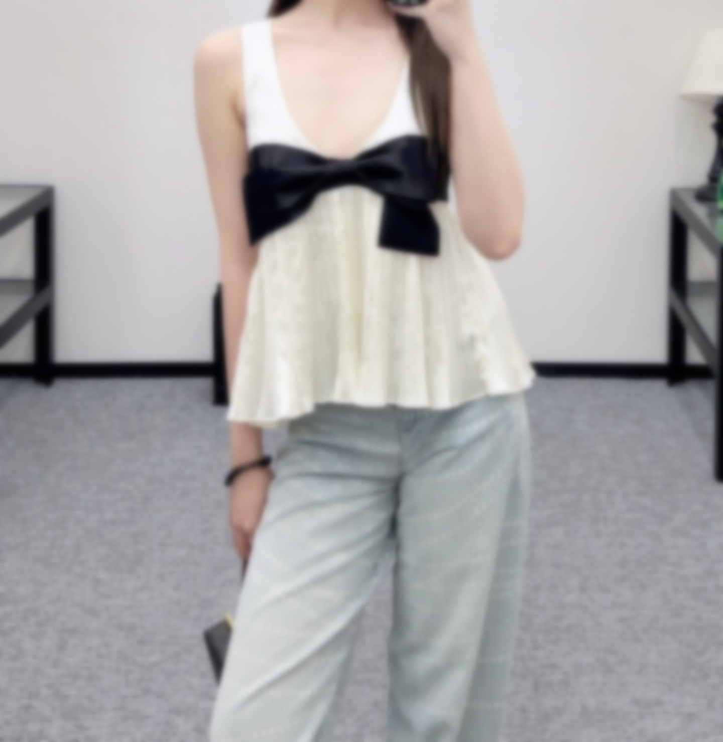 Chan 2026 high quality tank top new crop top designer clothes women t shirt women designer top women sexy vest women bow vest designer vest