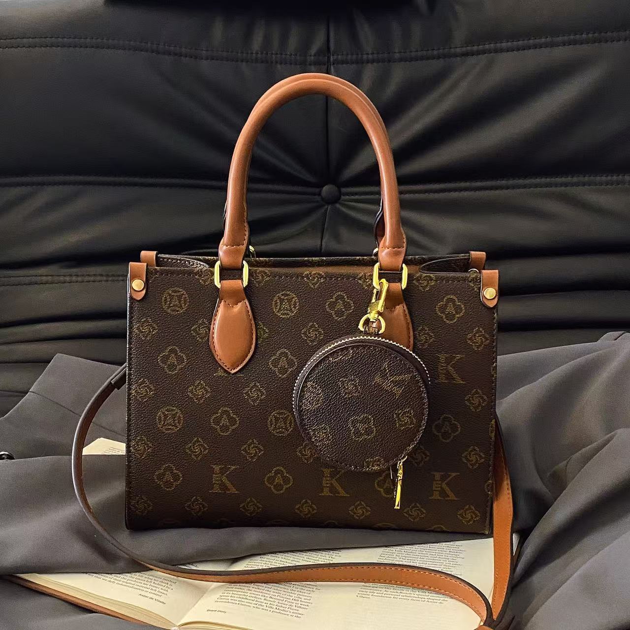 2025 Designer Tote Bag for Women - Chic Crossbody/Shoulder Bag Set, Light Luxury Portable Purse with Free Shipping