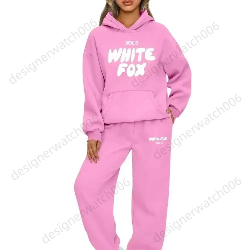 2025 AAA Designer Hoodie Era 8 New Whitelies Foxlies Tracksuit Sets Women Spring Autumn Winter Sport Long Sleeved Loose Pure Cotton Tops 3fc
