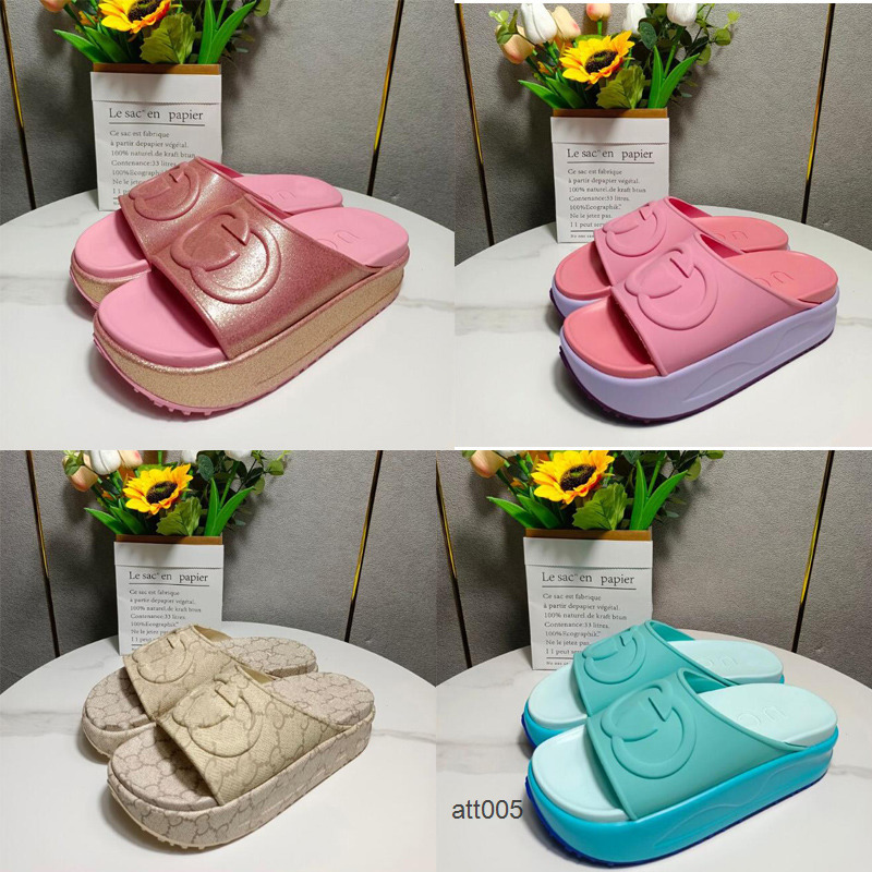 gg ism designer sandal women men rubber leather slide dress shoe wedges beach slippers luxury summer platform size 35 44 as35358 gucciis guccishoe guccily NBMU VS5I