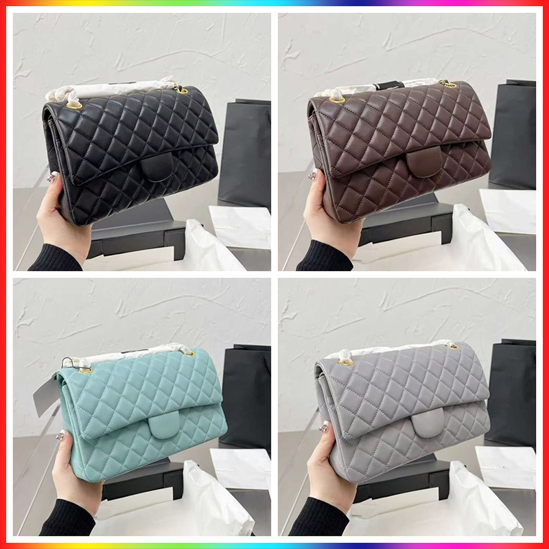 10A Designer bag women's Shoulder Bags Flap cc bag Cross Body Handbag Fashion Purse Classic Medium Flap Quilted Bag Gold sliver Hardware Turn Lock Crossbody bag