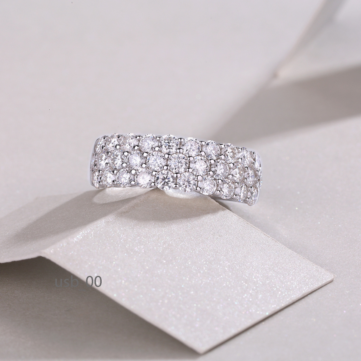 925 Silver Jewelry Luxury Moissanite Jewelry Wedding Rings Moissanite Diamond Engagement Ring Fine Jewelry Rings