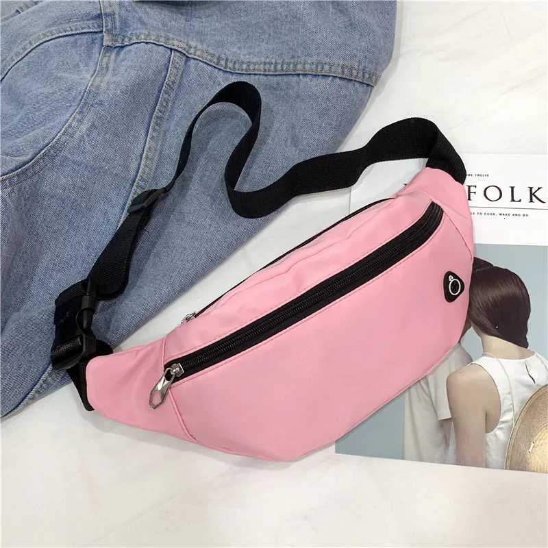 New Simple and Fashionable Waist Bag Casual and Versatile Sports Chest Bag For Men and Women Dail Running Mobile Phone BagT251128