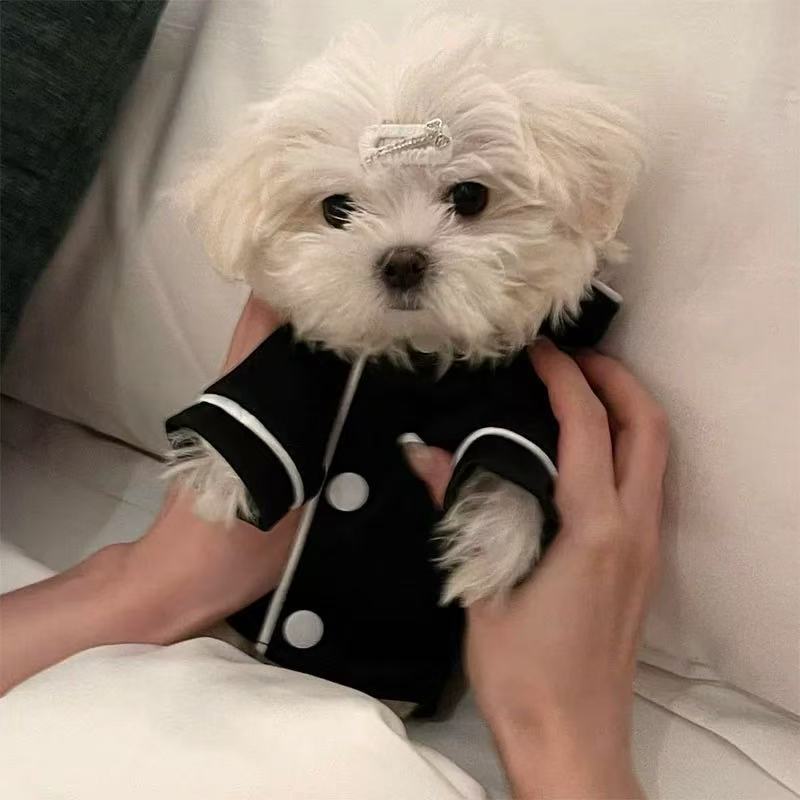 T0077 Small dog suspender vest special clothes summer summer style breathable thin style ultra small dog