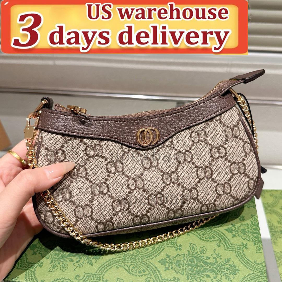 ophidia bag guccii bag Designer Bag Luxury Bag Women Fashion Leather Chain Classic Letter Wallet Shoulder Bags Ladies Underarm Bag Mini Crossbody Multi Color