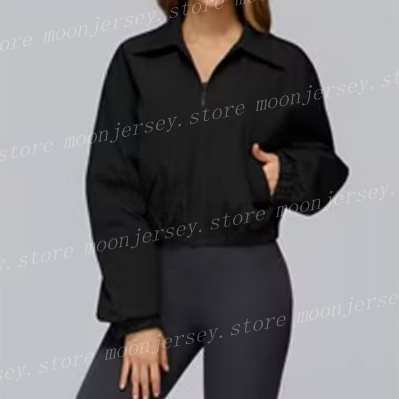 (go off picture not the description) Designer Yoga Jackets Women's Zipper Coats Sports Outwear Fashion Sports Clothing 34015