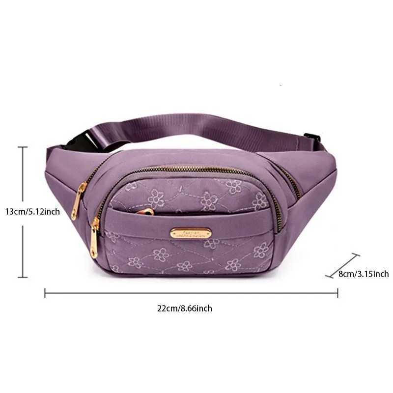 Waist Bags For Women Female Waterproof Fanny Pack Travel Sports Crossbody Chest Bags Fashion Leisure Women Girl Shoulder BagT251128