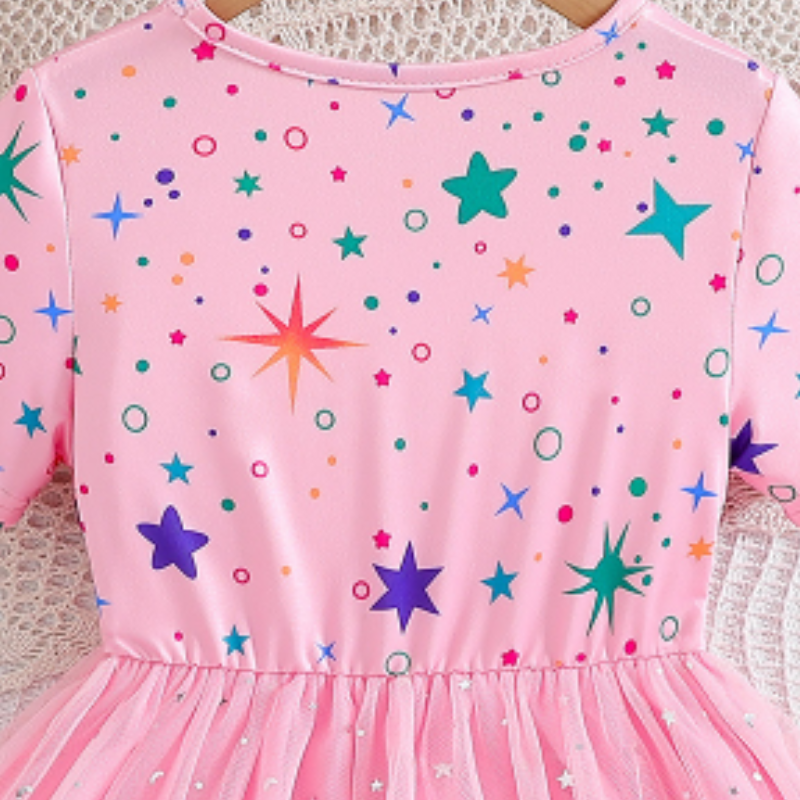 Disney princess dress party dress birthday dress baby designer clothing little girl dress summer set children's dress baby girl's net skirt 