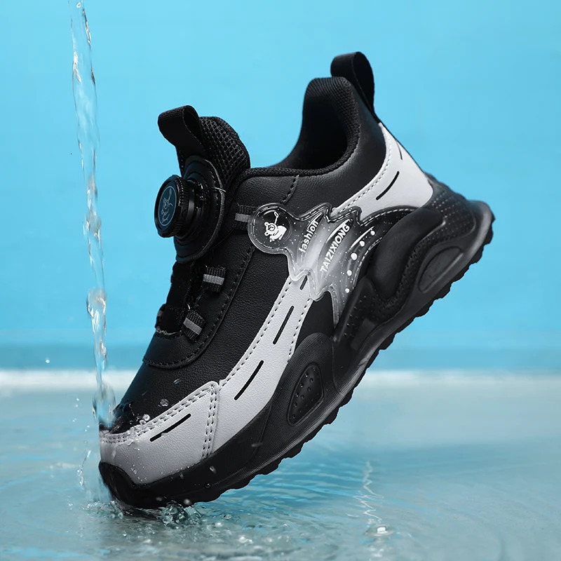 Children Sneaker Boys Casual Shoes Leather Student Walking Kids Nonslip Lightweight Girls Sports Running Tennis Footwear 251128 XJ260303