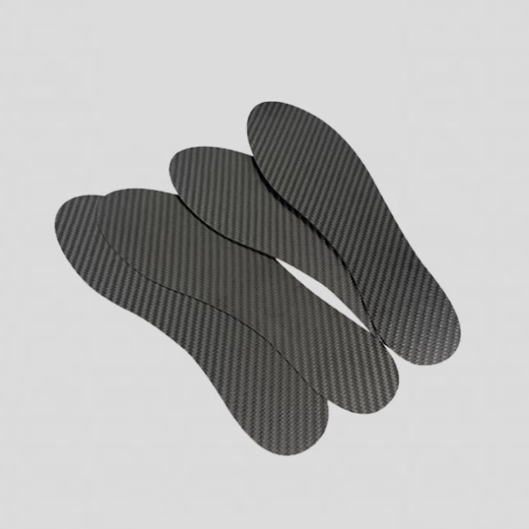 sport carbon plate insole men women unisex shoe pad high elastic shock carbon fiber insole high quality