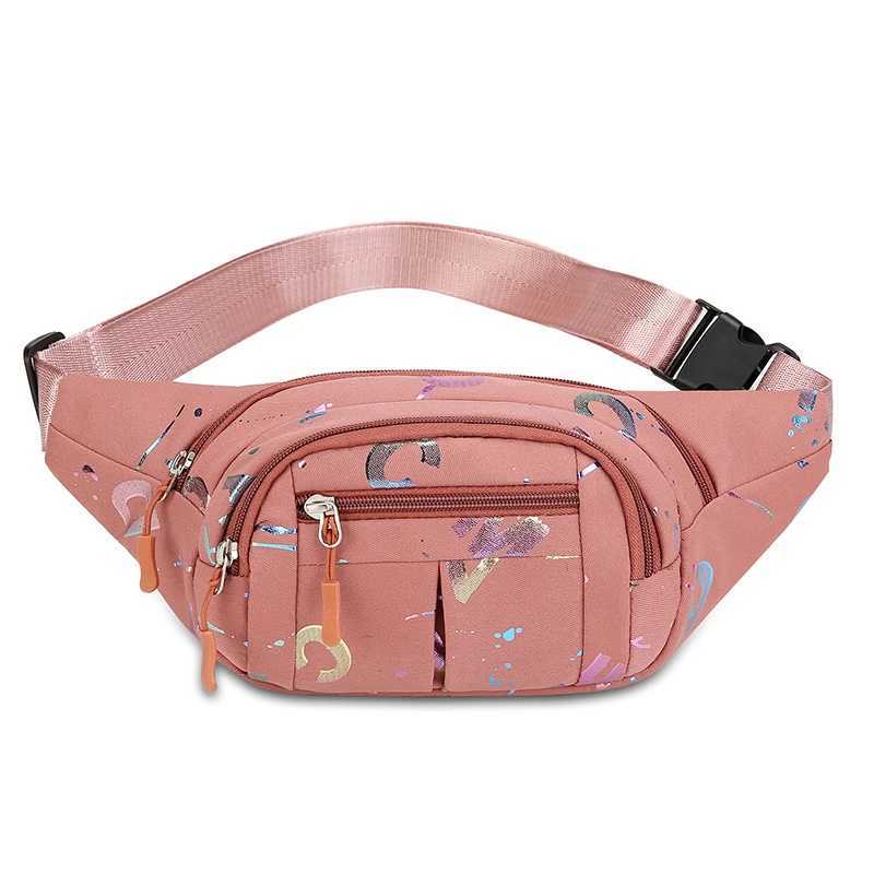 Womens Waterproof Waist Bag - Stylish Oxford Cloth Fanny Pack with Adjustable Belt Crossbody Chest Bag Hip PurseT251128