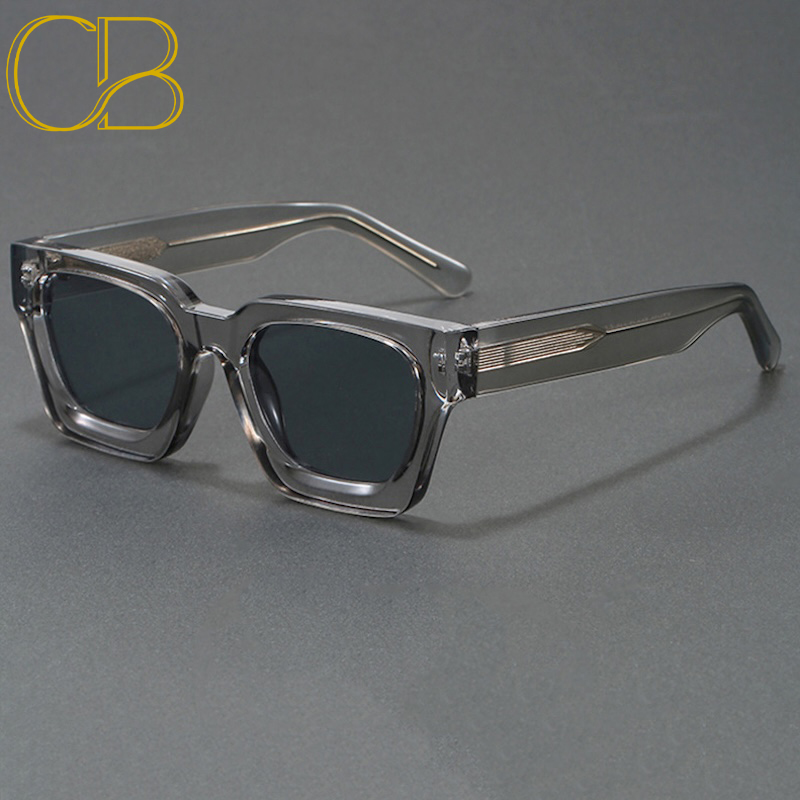 Oversized Square Sunglasses Retro Punk Designer Outdoor Party For Street Photography And Beach Trips Driving UV400 Anti Blue Light Women Men, CB Fashi