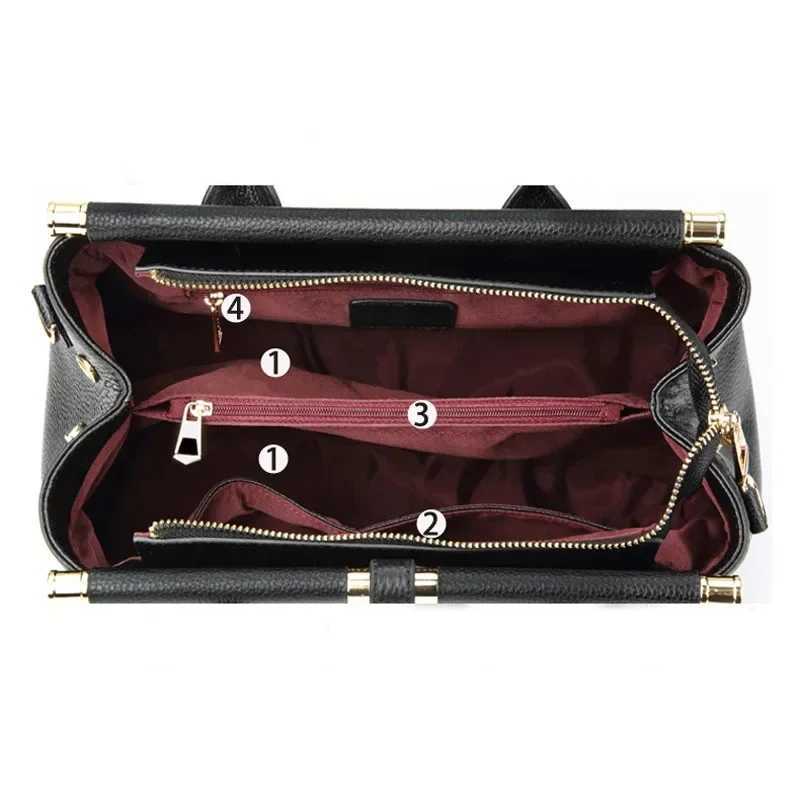 New Fashion Alligator Women Handbags Genuine Leather Shoulder Bags Female Brand Luxury Real Natural Leather Crossbody Tote Bag K251128