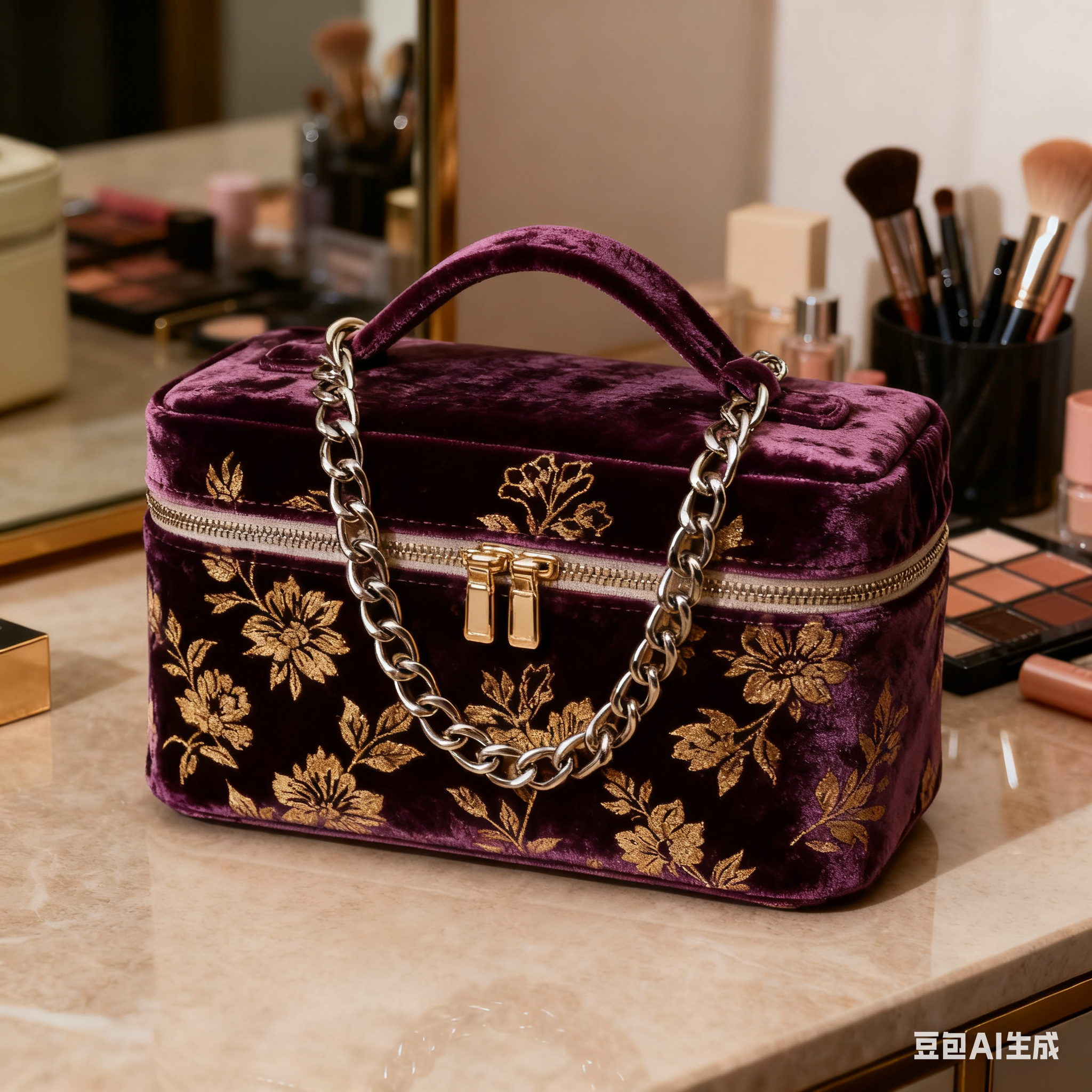 1208 Luxurious hh Beauty Compact Design Ideal For On-the-Go Skincare Routines