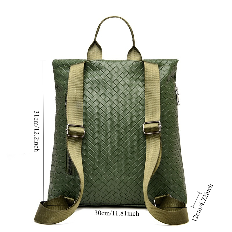 Famous designer double backpack women's bag casual fashion student large capacity bag