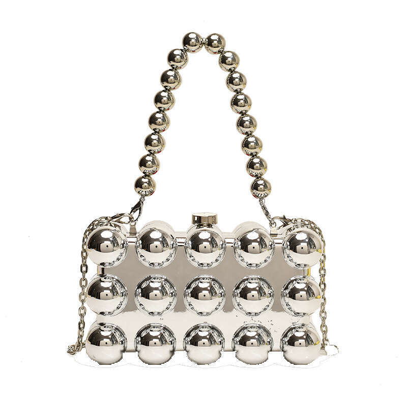 2024 New Acrylic Egg Box for Women Fashion Niche Candy Color Stylish Versatile Chain Evening Bag