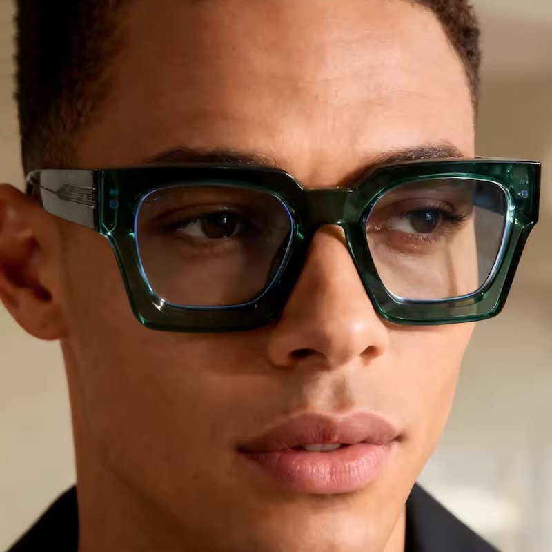 Steampunk Gaming Glasses Anti Blue Light for Computer Work Blocking Oversized Glasses RX Myopia Prescription Optical Sunglasses Men Women Retro Square