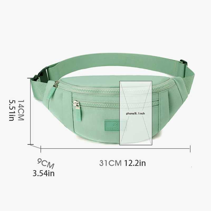 Multi functional chest bag - Womens fashionable waist bag - Adjustable shoulder strap suitable for running traveling and daiT251128