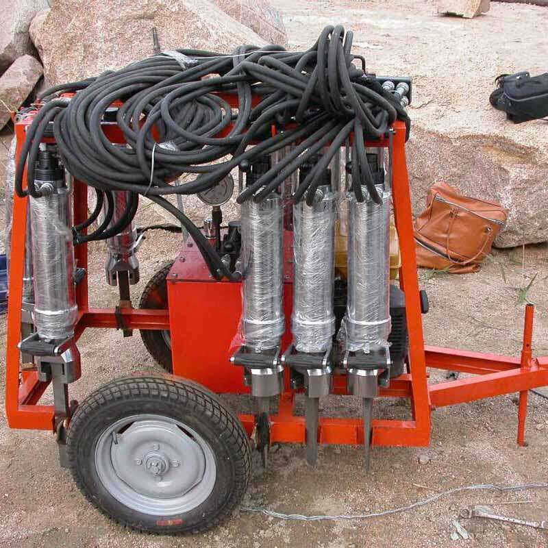 Best Quality Rock Splitter Machine Stone Splitting Wedge Hydraulic Rock Splitter for Sale