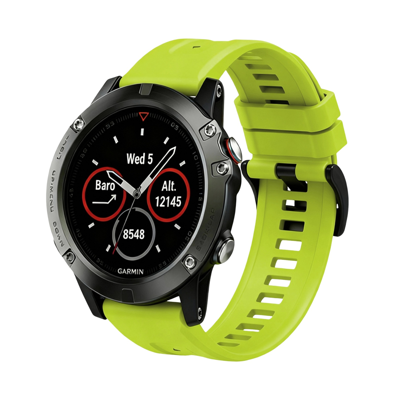 QuickFit Watch Band for Garmin Fenix E 8 AMOLED Solar 51 47mm 7 7X Pro 6 6X/Epix 26/22mm Sports Silicone Official Strap