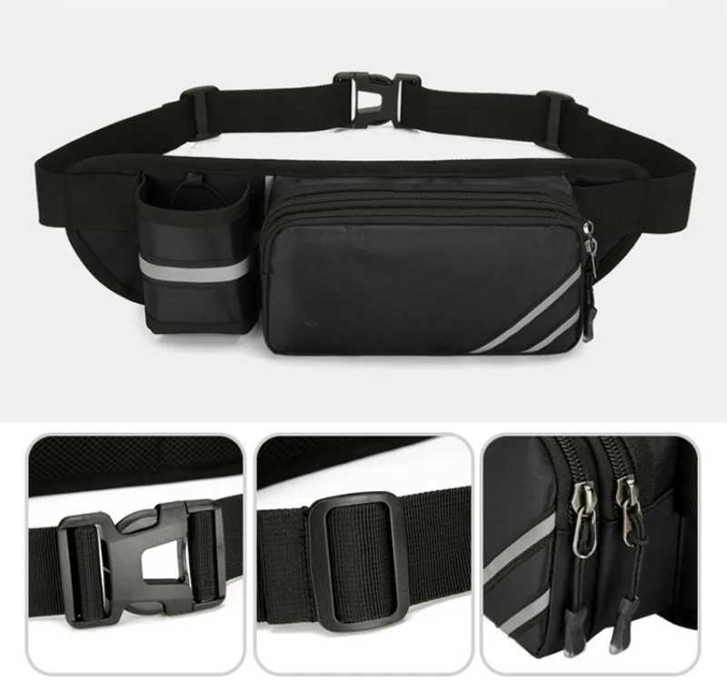 2025 Water Bottle Waist Bag Hiking Backpack Mountaineering Waist Bag Cycling Backpack Outdoor SportsT251128