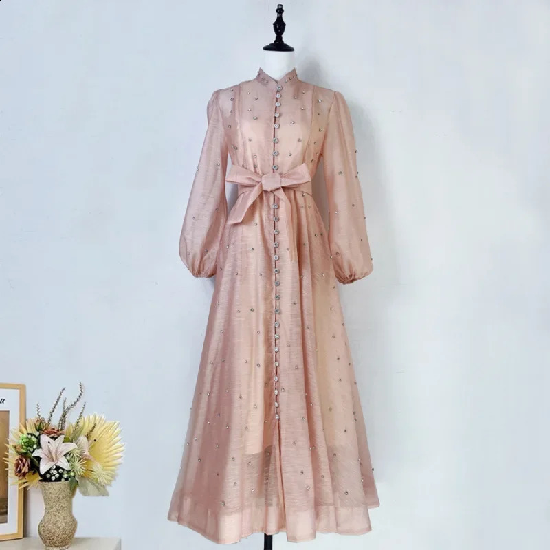 Four color display pavilion high Def dress n sensory heavy stud long sleeved button with tank 250420