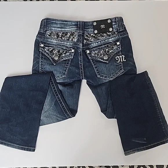 Y2K Hot Girl Style Low Waist Sequin Niche Design Slim Fit Washed Jeans Trend 250823