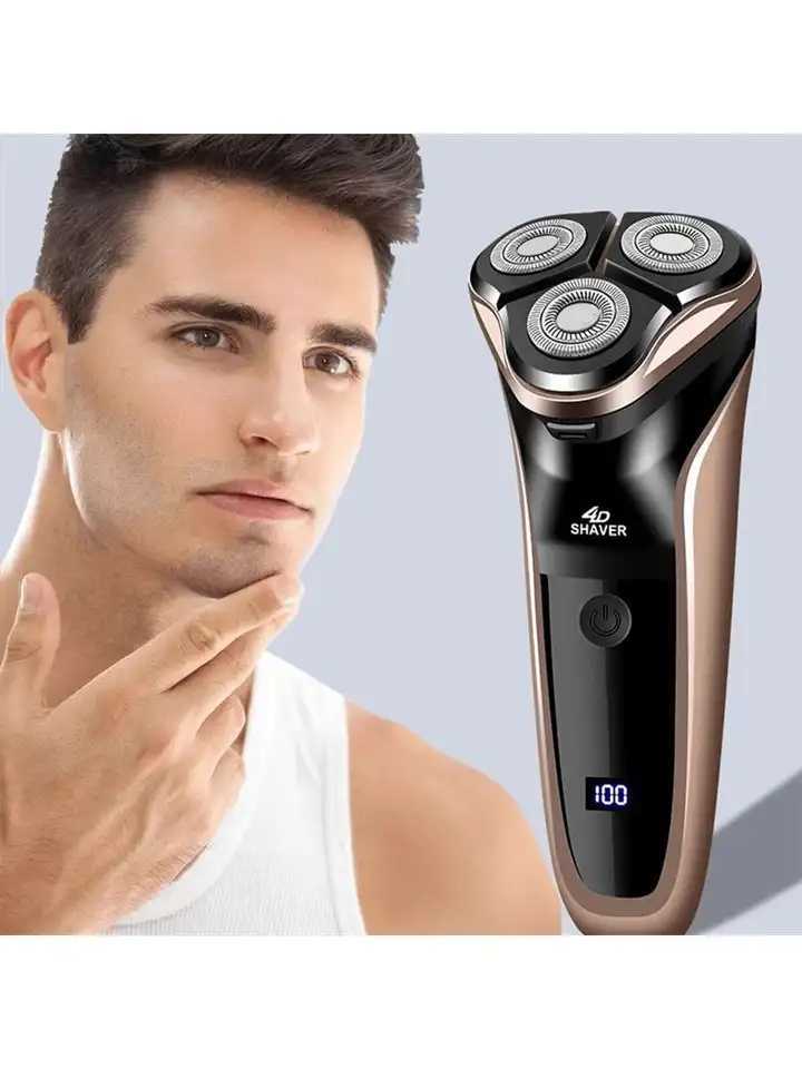 2026 Mens Electric Shaver With LED Power Display/Washable Head Floating Head Home Portable Travel Shaver Rechargeable C251128