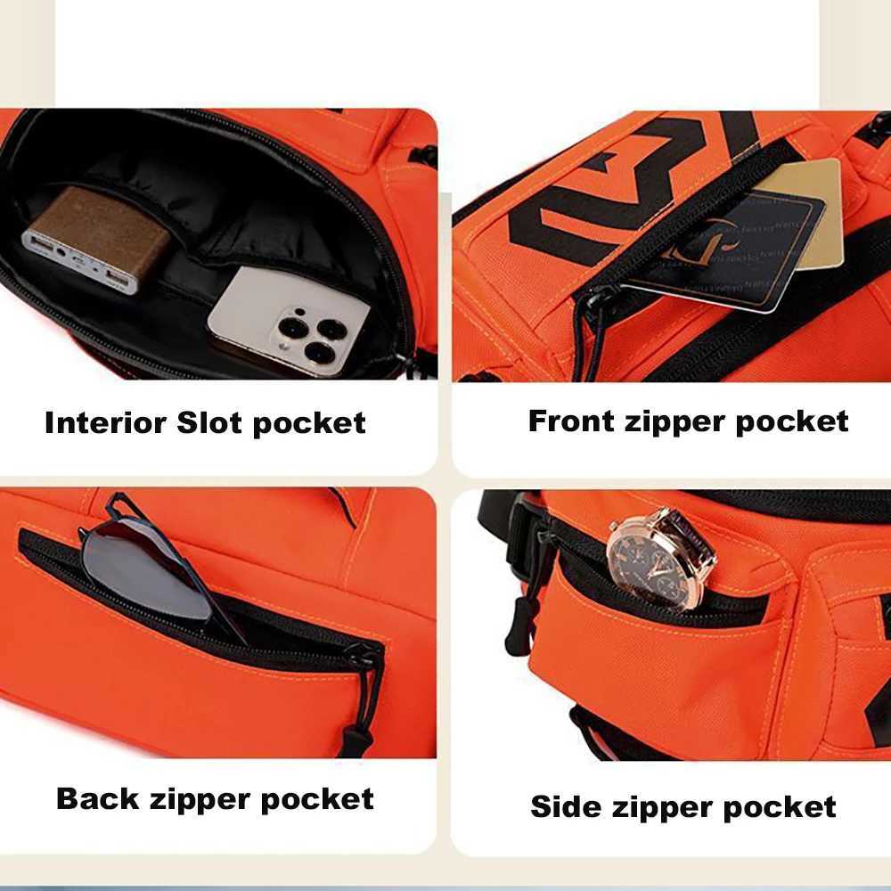 1pc Camping Cycling Chest Bag Tactical Outdoor Sports Hiking Hunting Motorcycle Bike Run Fishing Trvael Backpack Waist Fanny PacT251128