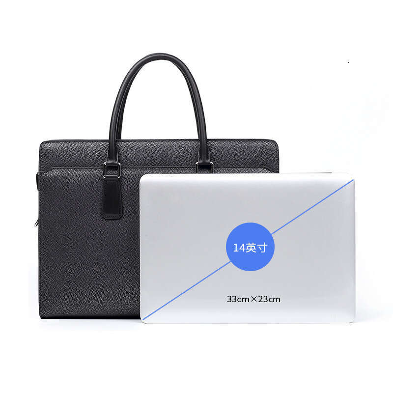 Luxury Bag Designer Niche New Satchel Leather Tote Bag Business Fashion Anti-theft Password Lock Bag High-end Feeling Inch Men's Top Handle Bags 