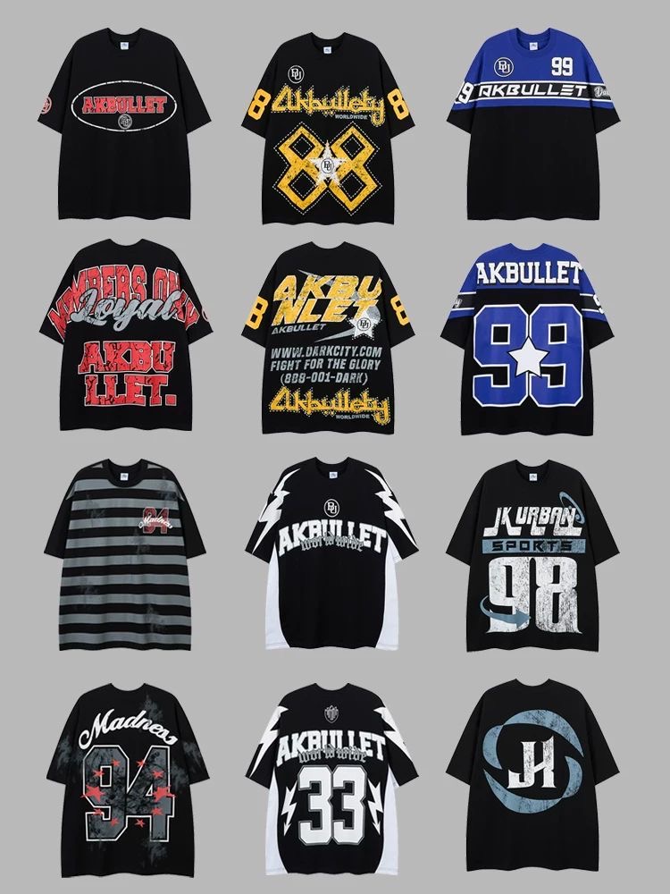 Fashion clothing women men designer T shirts luxury Graphic Tees Vintage shirt High Street retro letter printing Cotton Short Sleeve Mens Loose tshirt Plus Size S-4XL