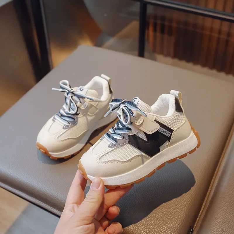 Children Shoes Girls Boys Sneakers Running Antislip Soft Bottom Comfortable Kids Toddler Casual Flat Sports White ShoesT251128