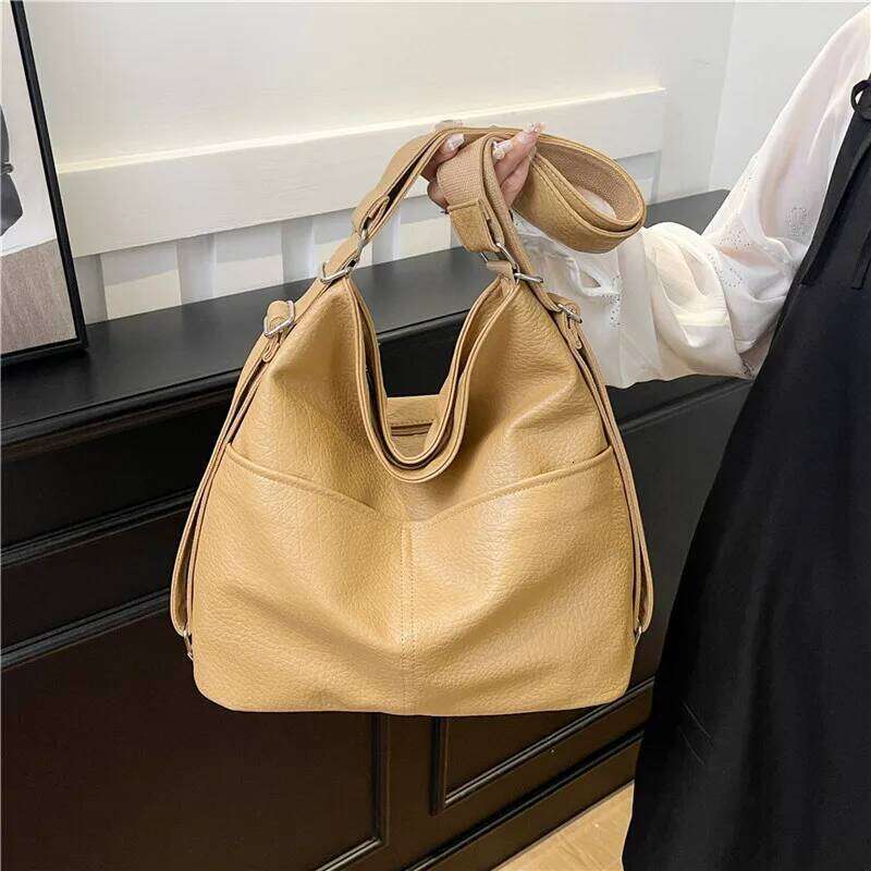 Designer Luxury Trendy Women S Faux Leather Shoulder Bags Versatile Handbags Crossbody Purse With Long Strap For Daily Use Work Travel Shopping