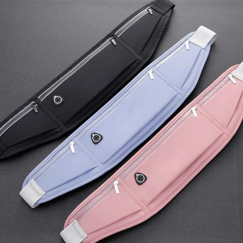 Sports Fanny Pack Women Running Belt Waist Bag Men Waterproof Gym Phone Pouch Banana Bags Run AccessoriesT251128