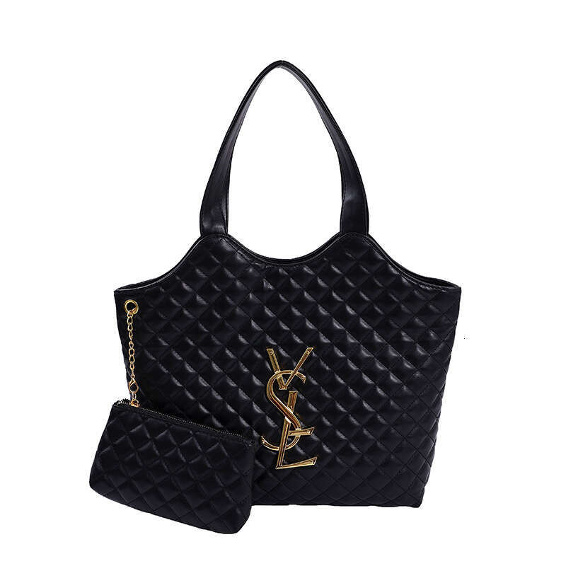 Women's 2024 New Korean Edition Niche Design Fashion Versatile Commuter Large Capacity Single Shoulder Handheld Tote Bag