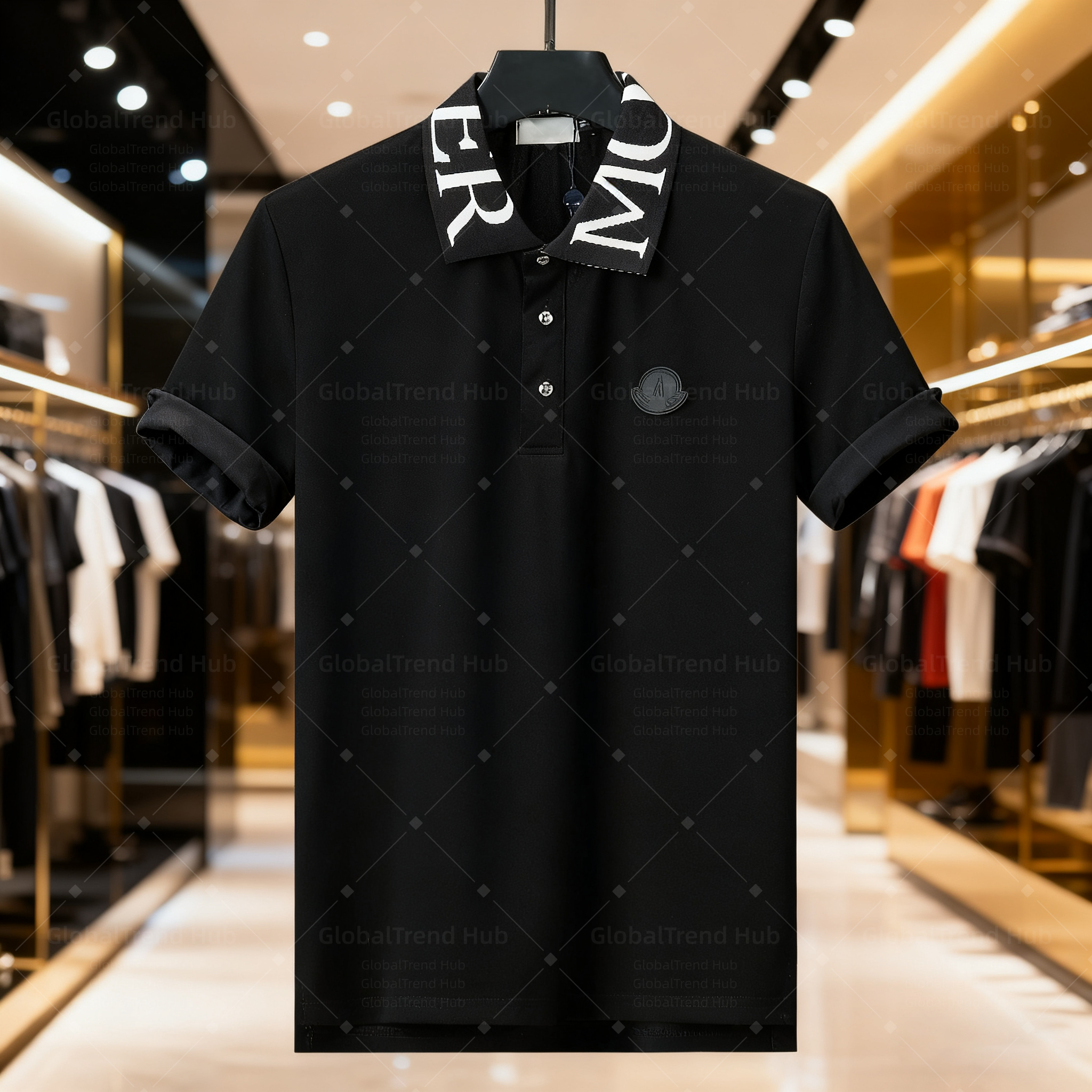 Men's Polos shirt designer t shirts High quality Summer shirts Luxury Brand Breathable tshirt fashion Polos shirt Crew Neck size M-4XL