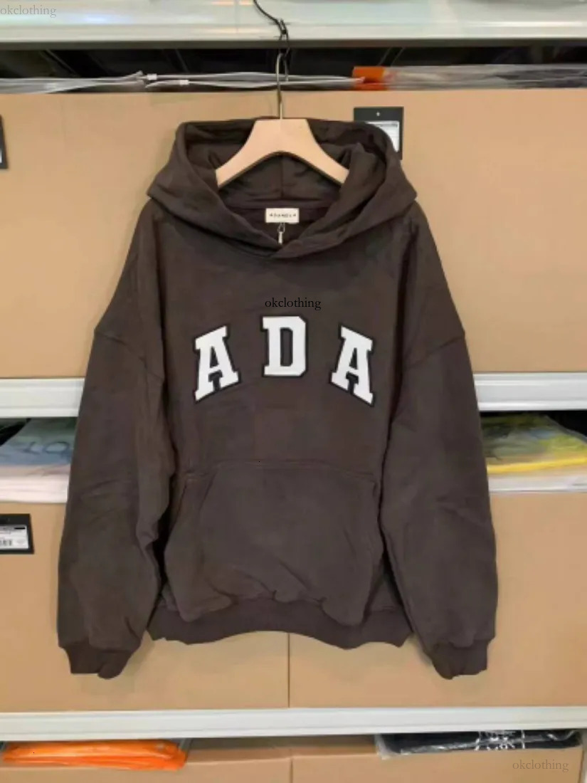 Ada Hoodie Oversized Fashion Sweatshirts Designer Hoodies Cotton Loose Polyester Fiber Fashion Adanolalys Hoodies Lady Sweater 1ef