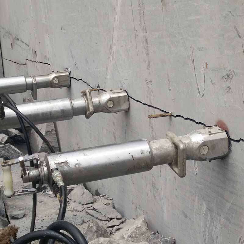 Concrete Stone Splitting Hydraulic Wedge Rock Splitter Machine for Sale